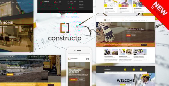 Constructo 4.3.5 - Construction WordPress Theme