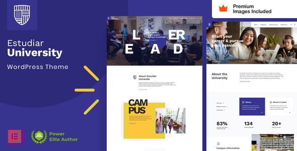 Estudiar 11.0 - University School WordPress Theme